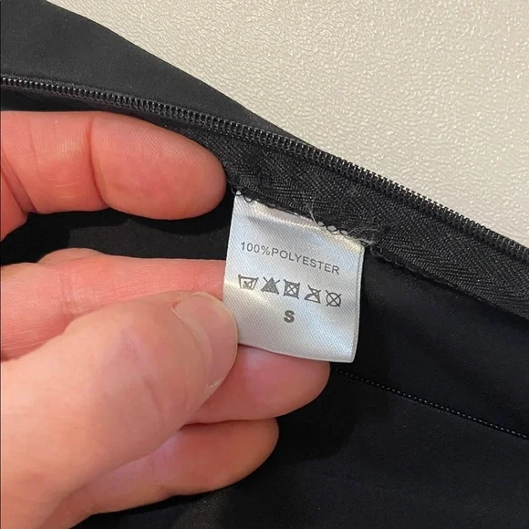 Mikarose Black Double-Layer Peter Pan Collar Short-Sleeve Blouse - Picture 5 of 10